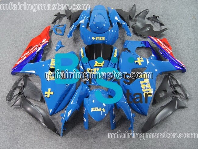 (image for) Fit for Suzuki GSXR 1000 K9 2009 2010 2011 2012 2013 2014 2015 2016 fairing kit injection molding blue