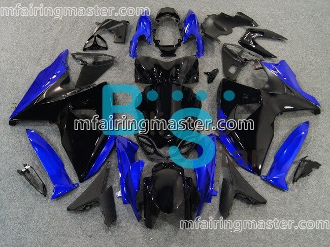 (image for) Fit for Suzuki GSXR 1000 K9 2009 2010 2011 2012 2013 2014 2015 2016 fairing kit injection molding blue black