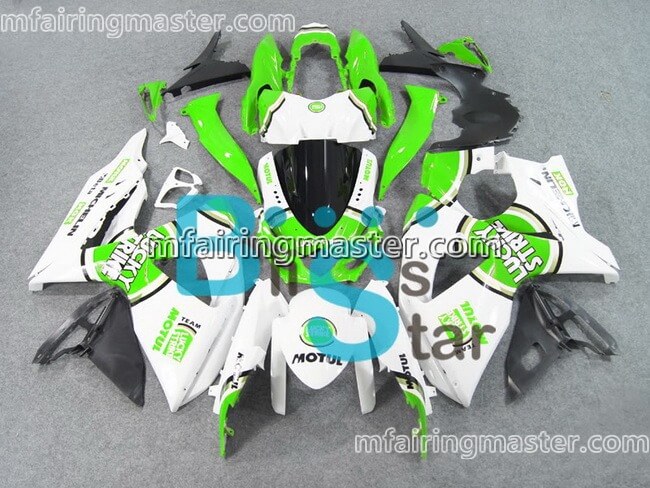 (image for) Fit for Suzuki GSXR 1000 K9 2009 2010 2011 2012 2013 2014 2015 2016 fairing kit injection molding lucky strike green white