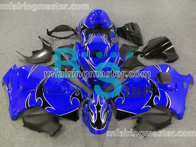 (image for) Fit for Suzuki GSXR 1300 Hayabusa 1999 2000 2001 2002 2003 2004 2005 2006 2007 fairing kit injection molding Blue black