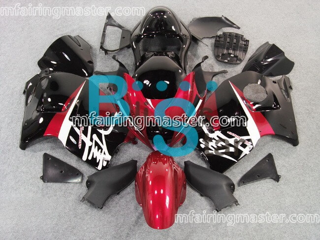 (image for) Fit for Suzuki GSXR 1300 Hayabusa 1999 2000 2001 2002 2003 2004 2005 2006 2007 fairing kit injection molding Red black