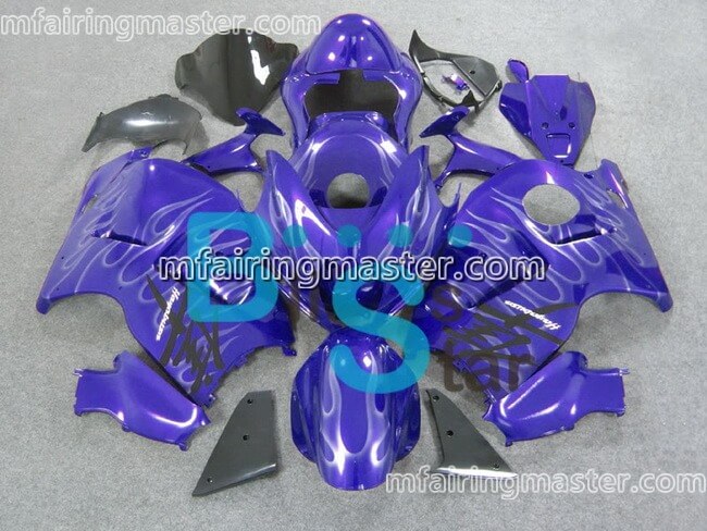 (image for) Fit for Suzuki GSXR 1300 Hayabusa 1999 2000 2001 2002 2003 2004 2005 2006 2007 fairing kit injection molding Blue