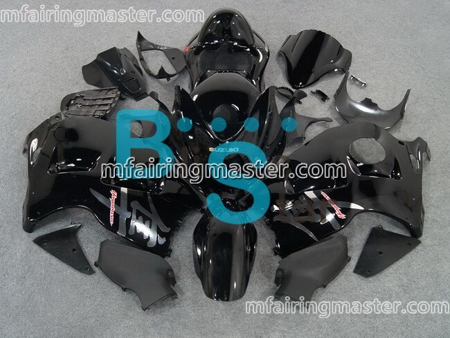 (image for) Fit for Suzuki GSXR 1300 Hayabusa 1999 2000 2001 2002 2003 2004 2005 2006 2007 fairing kit injection molding Black