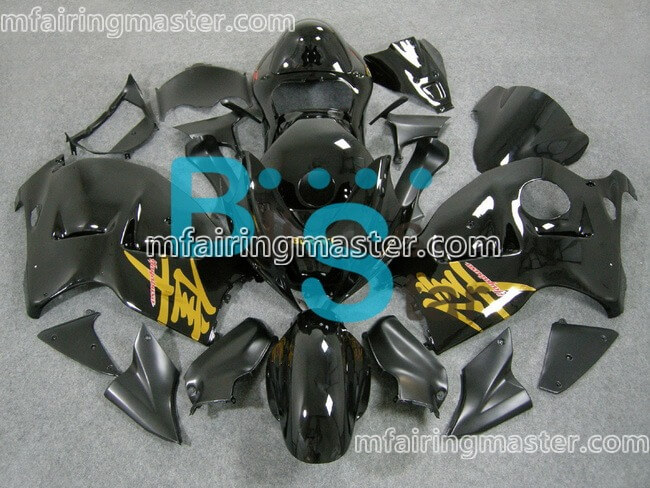 (image for) Fit for Suzuki GSXR 1300 Hayabusa 1999 2000 2001 2002 2003 2004 2005 2006 2007 fairing kit injection molding Black