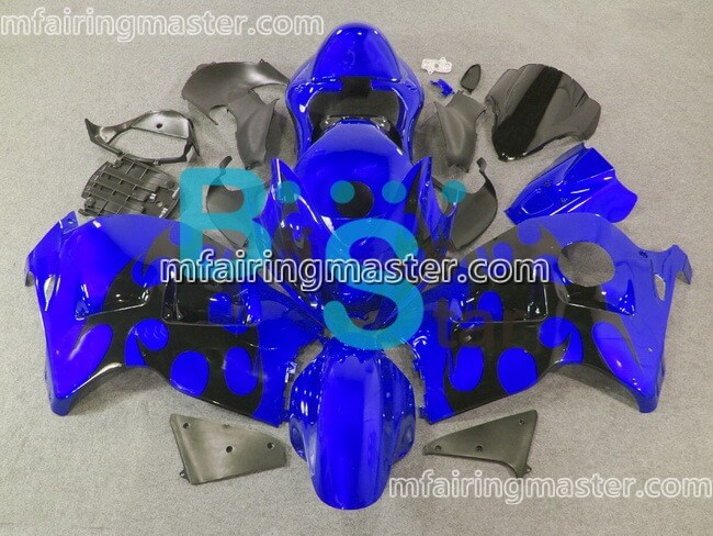 (image for) Fit for Suzuki GSXR 1300 Hayabusa 1999 2000 2001 2002 2003 2004 2005 2006 2007 fairing kit injection molding Blue