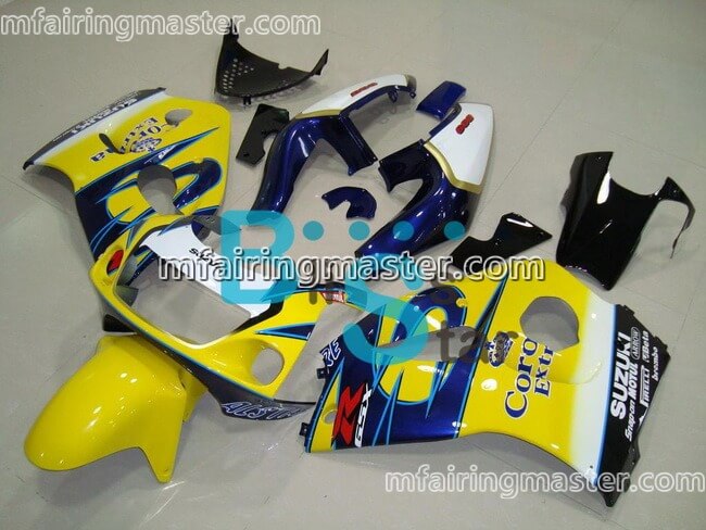 (image for) Fit for Suzuki GSXR 600 750 1996 1997 1998 1999 2000 fairing kit Corona extra yellow