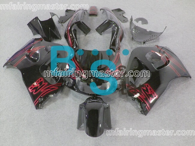 (image for) Fit for Suzuki GSXR 600 750 1996 1997 1998 1999 2000 fairing kit Red black