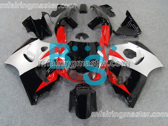 (image for) Fit for Suzuki GSXR 600 750 1996 1997 1998 1999 2000 fairing kit Red silver black