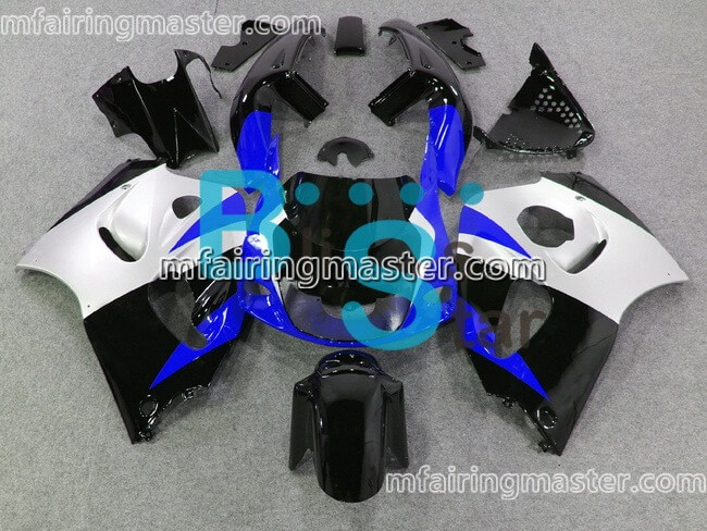 (image for) Fit for Suzuki GSXR 600 750 1996 1997 1998 1999 2000 fairing kit Blue silver black