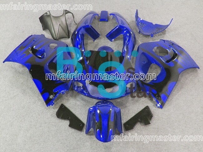 (image for) Fit for Suzuki GSXR 600 750 1996 1997 1998 1999 2000 fairing kit Blue black