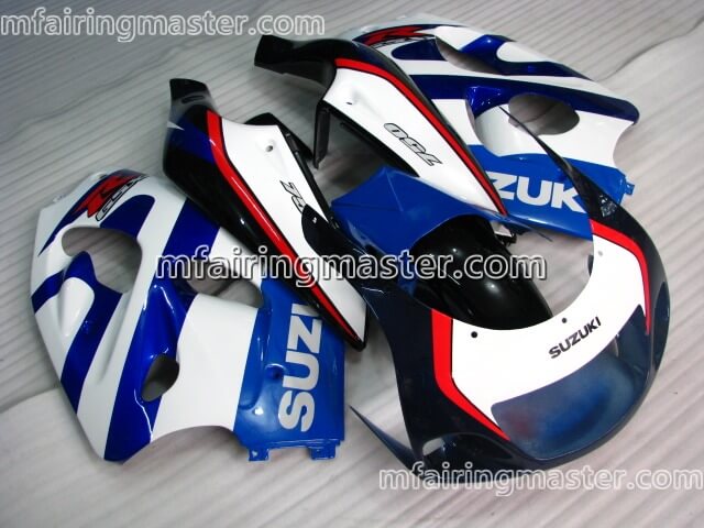 (image for) Fit for Suzuki GSXR 600 750 1996 1997 1998 1999 2000 fairing kit Blue white