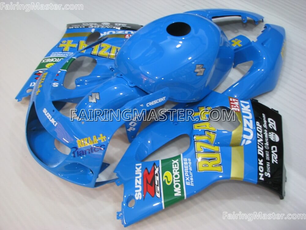 (image for) Handcrafted compression molding fairing kits fit for Suzuki GSXR 600 750 1996 - 2000 154