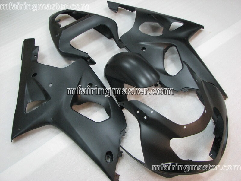 (image for) Fit for Suzuki GSXR 600 750 k1 2001 2002 2003 fairing kit injection molding Matte black