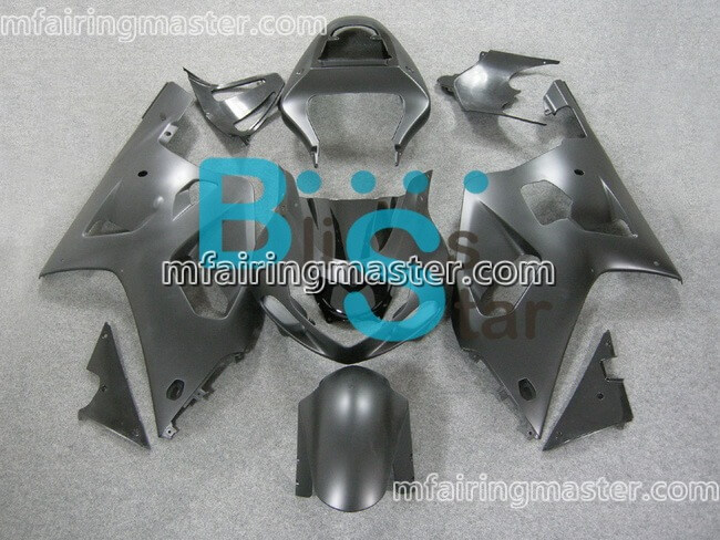 (image for) Fit for Suzuki GSXR 600 750 k1 2001 2002 2003 fairing kit injection molding Matte black