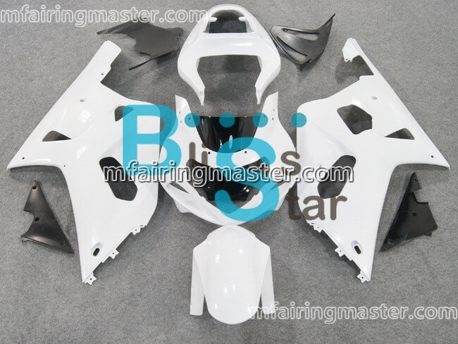 (image for) Fit for Suzuki GSXR 600 750 k1 2001 2002 2003 fairing kit injection molding White