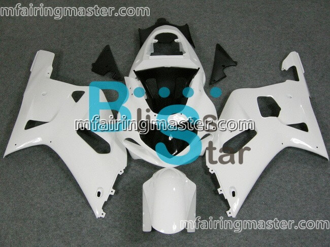 (image for) Fit for Suzuki GSXR 600 750 k1 2001 2002 2003 fairing kit injection molding White