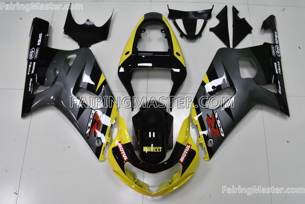 (image for) Injection molding fairing kits fit for Suzuki GSXR 600 750 k1 2001 2002 2003 223