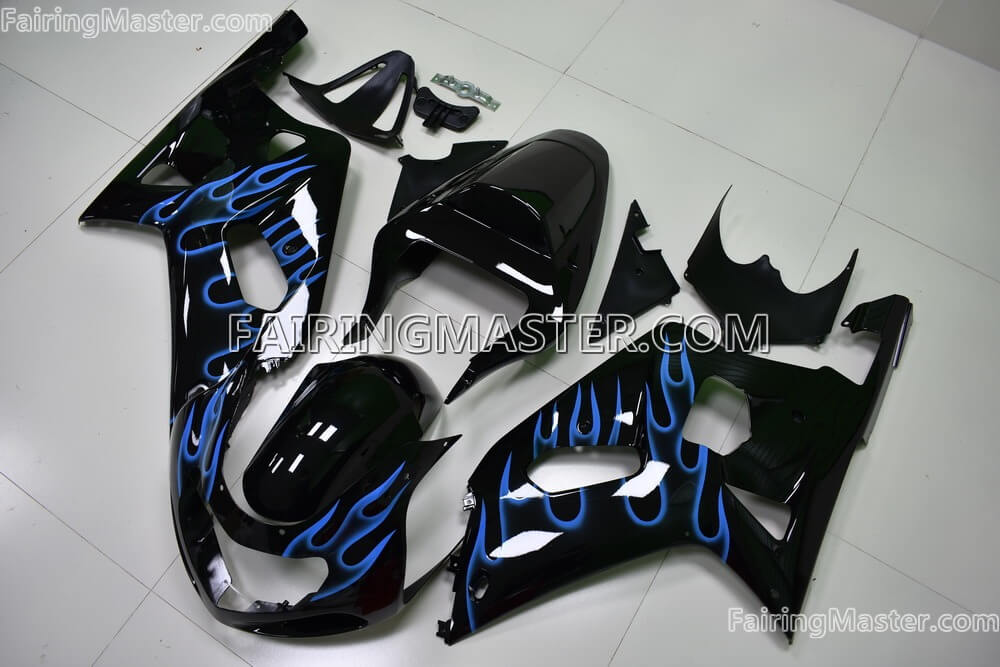 (image for) Injection molding fairing kits fit for Suzuki GSXR 600 750 k1 2001 2002 2003 244