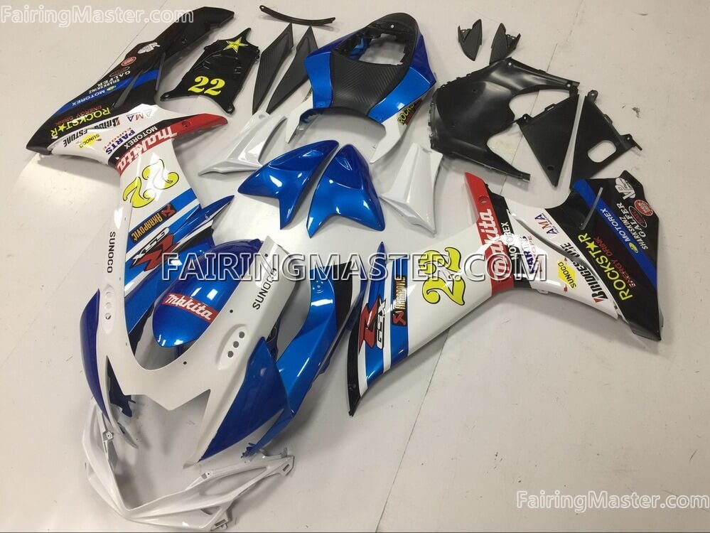 (image for) Fit for Suzuki GSXR 600 750 2016 2017 2018 2019 2020 2021 fairing kit 175