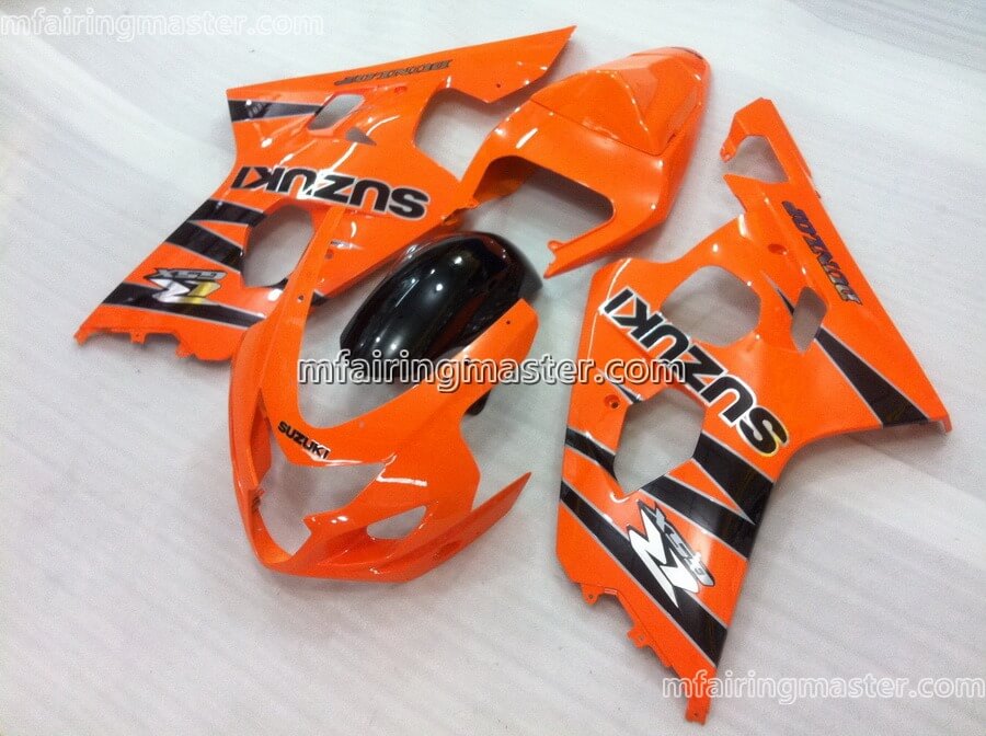 (image for) Fit for Suzuki GSXR 600 750 k4 2004 2005 fairing kit injection molding Orange black