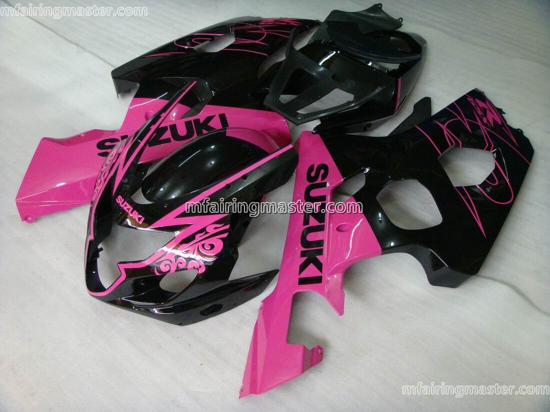 (image for) Fit for Suzuki GSXR 600 750 k4 2004 2005 fairing kit injection molding Pink black