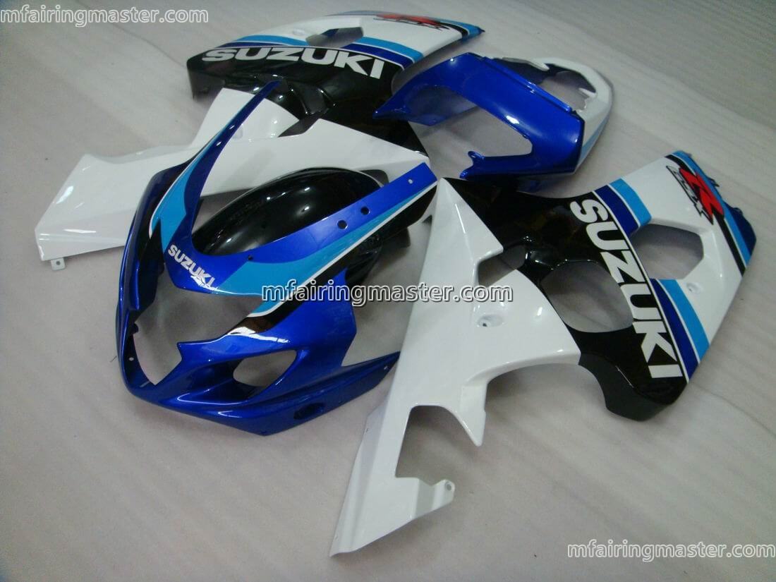 (image for) Fit for Suzuki GSXR 600 750 k4 2004 2005 fairing kit injection molding Blue white