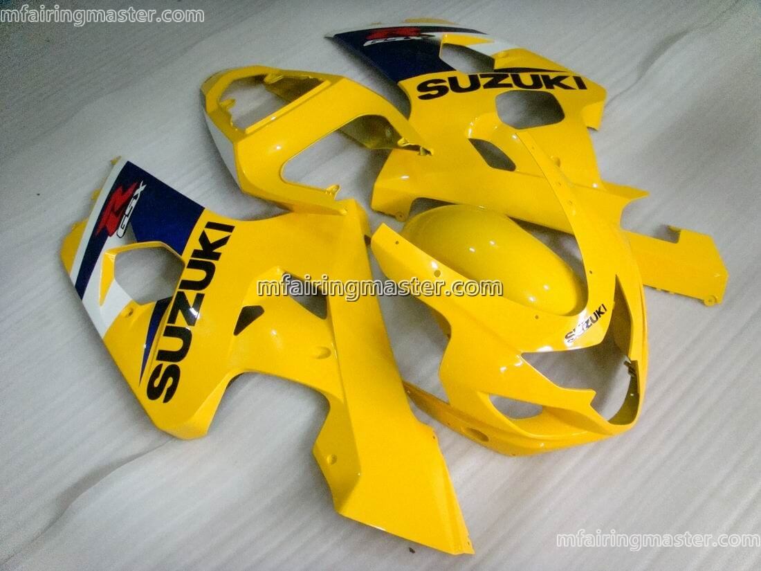 (image for) Fit for Suzuki GSXR 600 750 k4 2004 2005 fairing kit injection molding Yellow