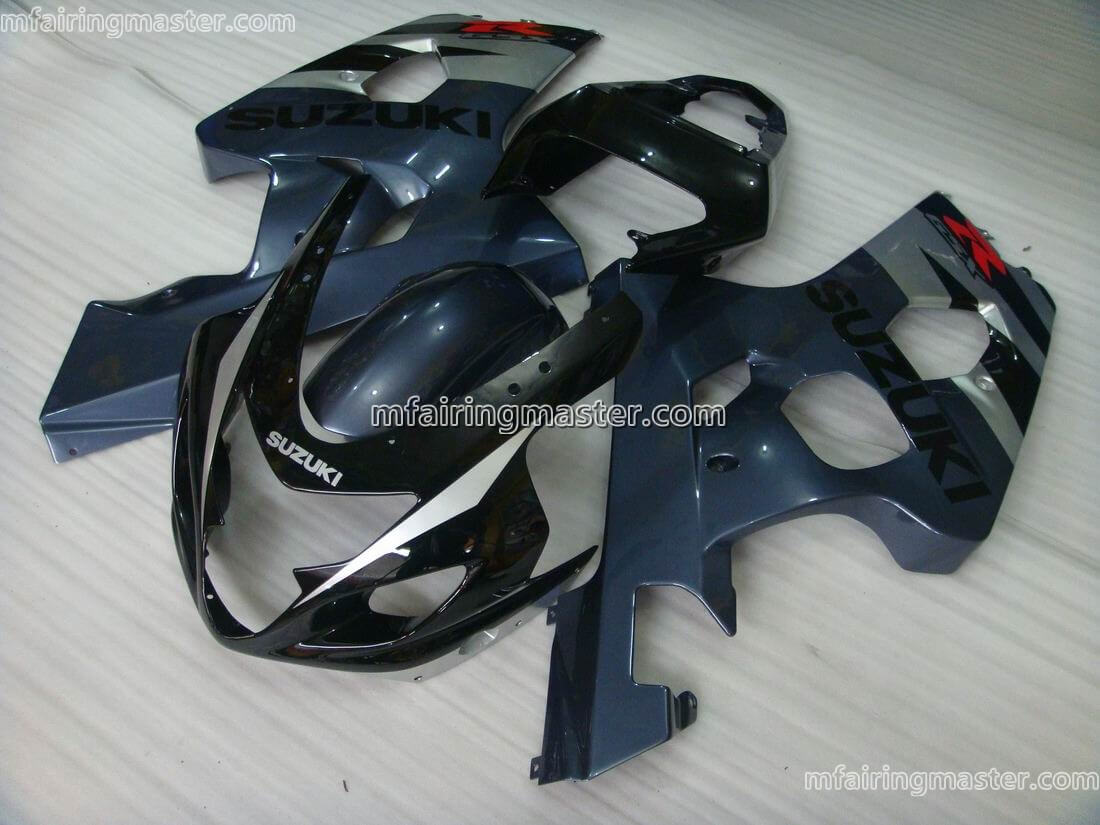 (image for) Fit for Suzuki GSXR 600 750 k4 2004 2005 fairing kit injection molding Black blue