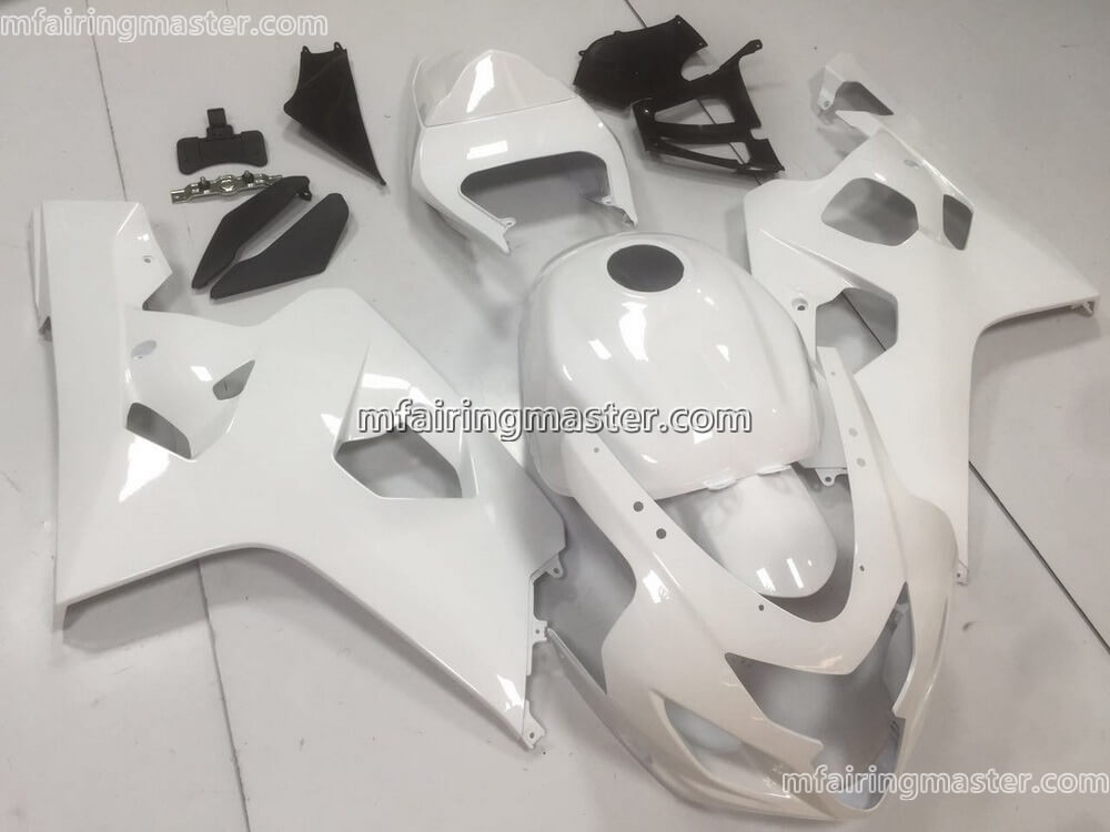 (image for) Fit for Suzuki GSXR 600 750 k4 2004 2005 fairing kit injection molding White