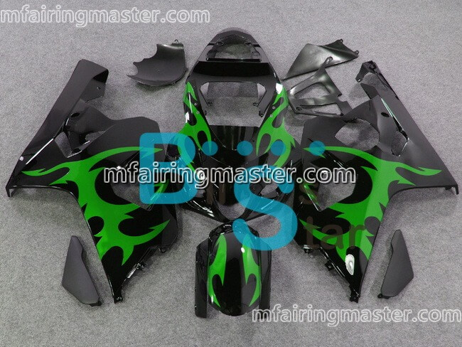 (image for) Fit for Suzuki GSXR 600 750 k4 2004 2005 fairing kit injection molding Green black