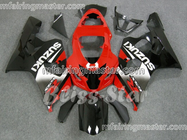 (image for) Fit for Suzuki GSXR 600 750 k4 2004 2005 fairing kit injection molding Red black