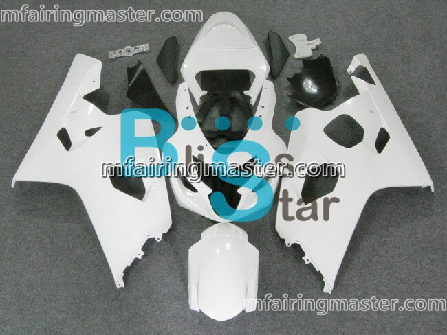 (image for) Fit for Suzuki GSXR 600 750 k4 2004 2005 fairing kit injection molding White