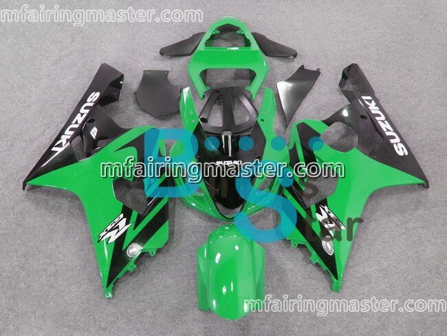 (image for) Fit for Suzuki GSXR 600 750 k4 2004 2005 fairing kit injection molding Green black