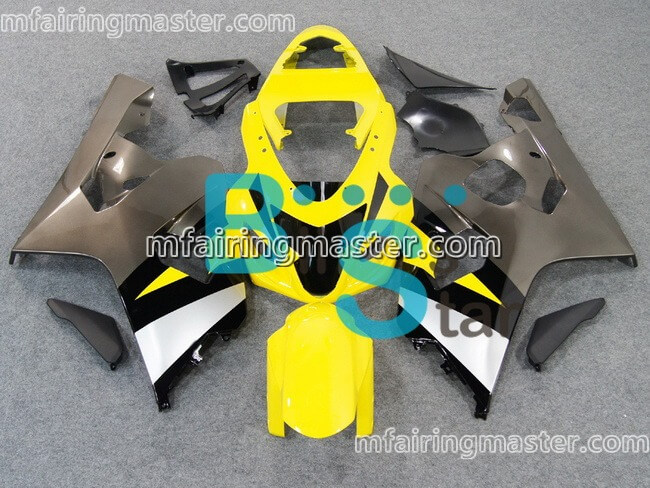 (image for) Fit for Suzuki GSXR 600 750 k4 2004 2005 fairing kit injection molding Yellow