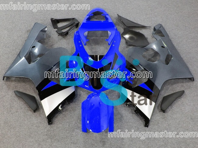 (image for) Fit for Suzuki GSXR 600 750 k4 2004 2005 fairing kit injection molding Blue