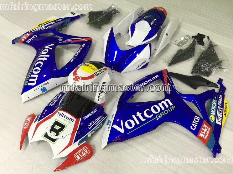 (image for) Fit for Suzuki GSXR 600 750 K6 2006 2007 fairing kit injection molding Voltcom 8