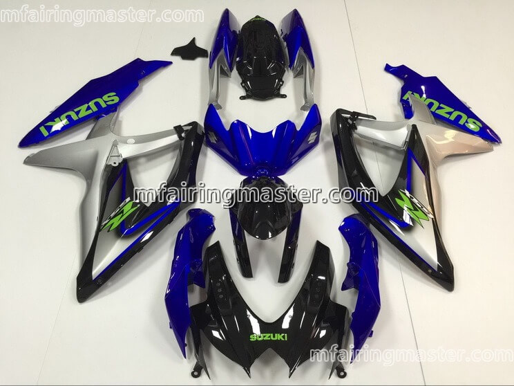 (image for) Fit for Suzuki GSXR 600 750 K6 2006 2007 fairing kit injection molding Blue black