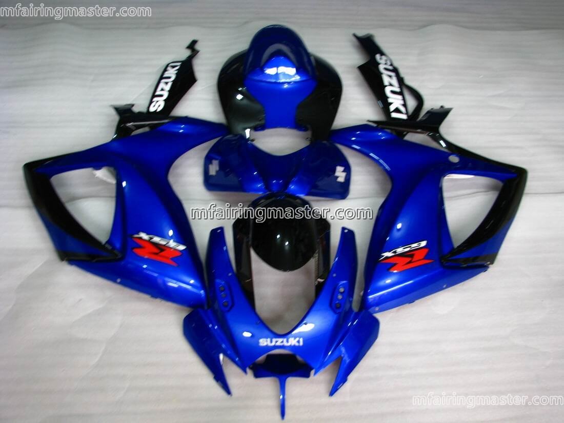 (image for) Fit for Suzuki GSXR 600 750 K6 2006 2007 fairing kit injection molding Blue