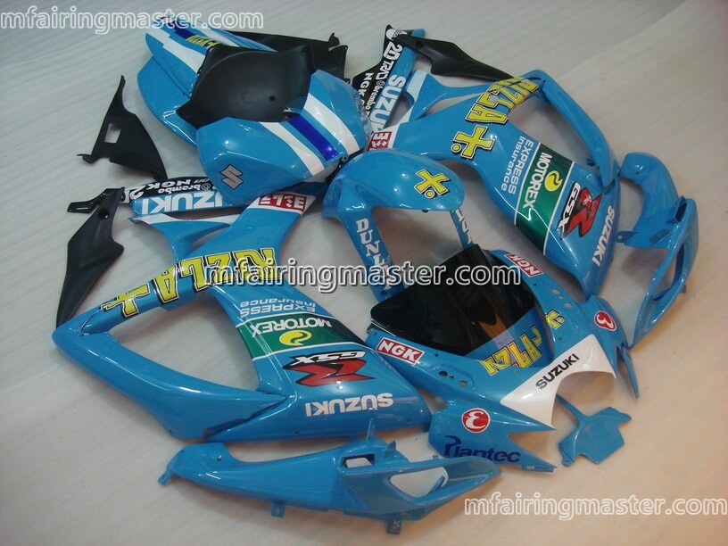 (image for) Fit for Suzuki GSXR 600 750 K6 2006 2007 fairing kit injection molding Blue rizla+