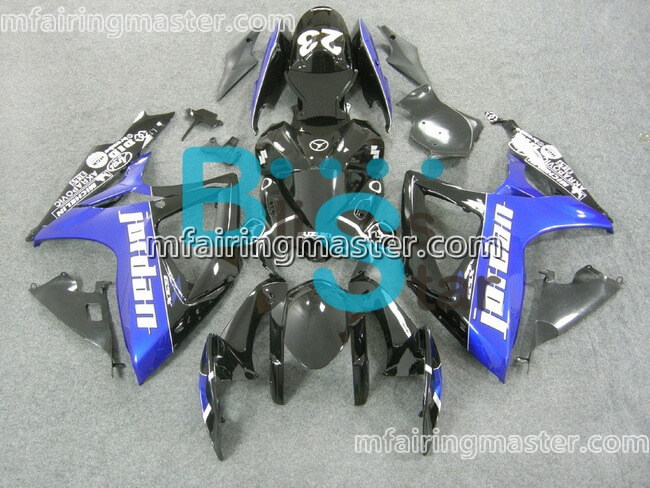 (image for) Fit for Suzuki GSXR 600 750 K6 2006 2007 fairing kit injection molding Jordan blue black