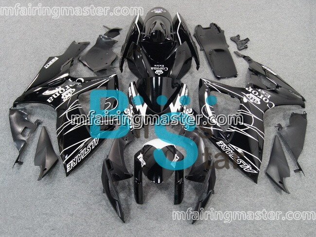 (image for) Fit for Suzuki GSXR 600 750 K6 2006 2007 fairing kit injection molding Corona extra black