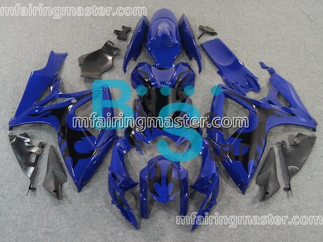 (image for) Fit for Suzuki GSXR 600 750 K6 2006 2007 fairing kit injection molding Blue