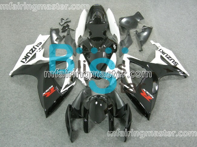 (image for) Fit for Suzuki GSXR 600 750 K6 2006 2007 fairing kit injection molding Red black