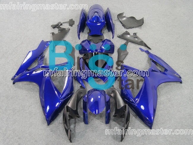 (image for) Fit for Suzuki GSXR 600 750 K6 2006 2007 fairing kit injection molding Blue