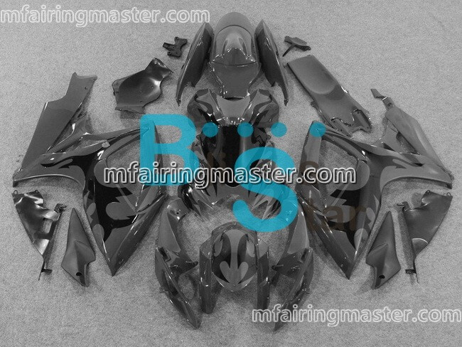 (image for) Fit for Suzuki GSXR 600 750 K6 2006 2007 fairing kit injection molding Grey black