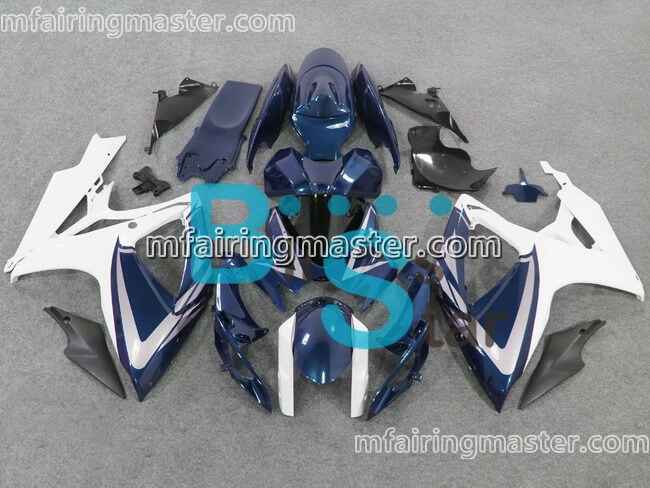 (image for) Fit for Suzuki GSXR 600 750 K6 2006 2007 fairing kit injection molding Blue white