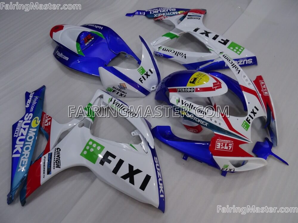 (image for) Injection molding fairing kits fit for Suzuki GSXR 600 750 K6 2006 2007 261