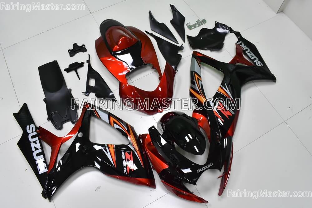 (image for) Injection molding fairing kits fit for Suzuki GSXR 600 750 K6 2006 2007 262