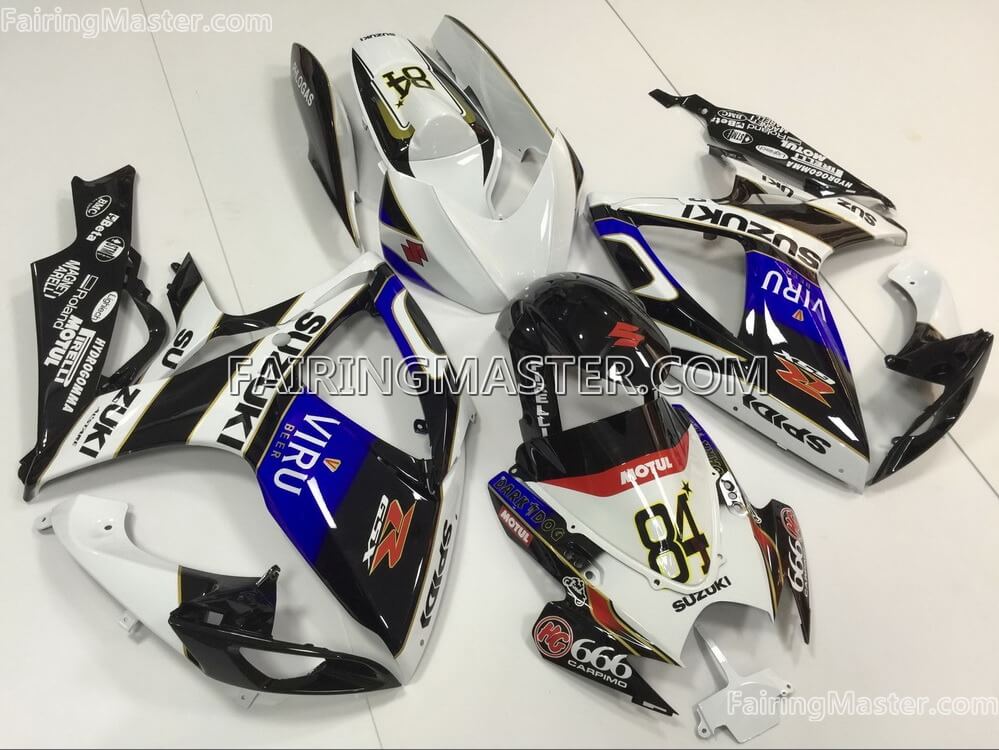 (image for) Injection molding fairing kits fit for Suzuki GSXR 600 750 K6 2006 2007 273