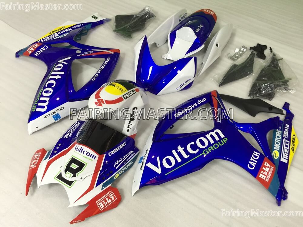 (image for) Injection molding fairing kits fit for Suzuki GSXR 600 750 K6 2006 2007 298